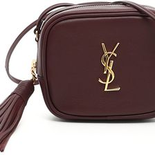 Saint Laurent Ysl Monogram Blogger Bag AMARANTO/NERO