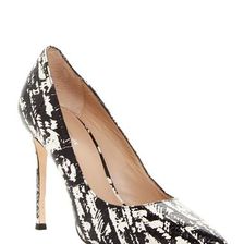 Incaltaminte Femei Pour La Victoire Celeste Pump Black-White Snake