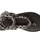 Incaltaminte Femei Sanuk Yoga Slinged Up Prints BlackWhite Tile