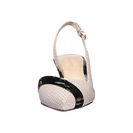 Incaltaminte Femei Nine West Colbrina Off-WhiteBlack Leather