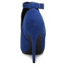 Incaltaminte Femei Qupid Glee-72X Bootie Cobalt