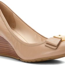 Cole Haan Tali Grand Bow Wedge 65 Maple Sugar