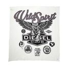 Accesorii Femei Diesel Sblue Scarf White
