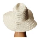 Accesorii Femei Vince Camuto Lurex Shine Braided Wide Brim Hat Tan