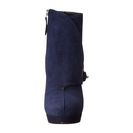 Incaltaminte Femei Alexander McQueen Stivto Pelle S Cuoio Navy