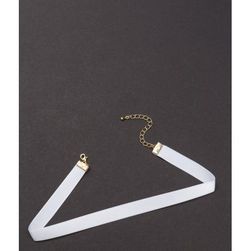 Bijuterii Femei CheapChic Smooth Move Ribbon Choker White