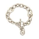 Bijuterii Femei Michael Kors Heritage Link with Padlock Bracelet Silver