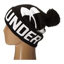 Accesorii Femei Under Armour UA Graphic Pom Pom Beanie BlackWhite