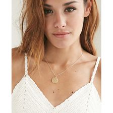 Bijuterii Femei Forever21 Moon And Lola Small Dalton L Necklace Gold