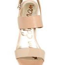 Incaltaminte Femei Sam Edelman Korinne Platform Wedge Sandal CLASSIC NUDE