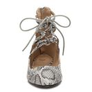 Incaltaminte Femei GC Shoes Chasse Flat Grey Natural