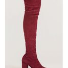 Incaltaminte Femei CheapChic Tall Tale Over-the-knee Chunky Boots Wine