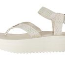 Incaltaminte Femei Teva Flatform Sandal Iridescent White