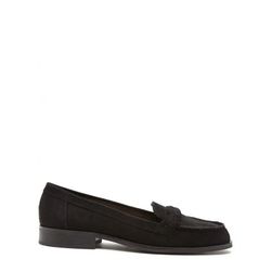 Incaltaminte Femei Forever21 Faux Suede Penny Loafers Black