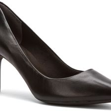 Rockport Total Motion Pointed Toe Plain Pump 75mm Black Smooth