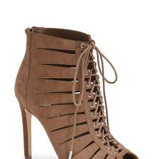 Incaltaminte Femei Steve Madden Cyder Suede Bootie TAUPE-SUEDE