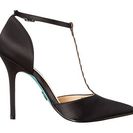 Incaltaminte Femei Betsey Johnson Cece Black Satin