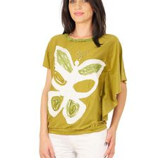 Bluza femei, olive, Butterfly Effect, RVL