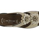 Incaltaminte Femei Flexus by Spring Step Loredana Wedge Sandal Gold