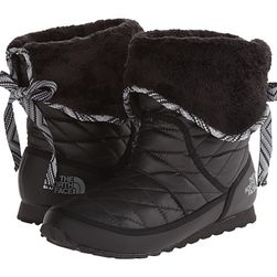 Incaltaminte Femei The North Face ThermoBalltrade Roll-Down Bootie II Shiny TNF BlackTNF Black