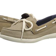 Incaltaminte Femei Crocs Walu Boat Shoe KhakiStucco