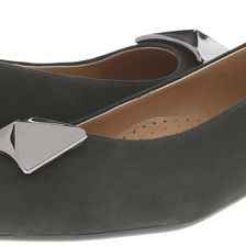 Vaneli Gaenor Dark Green Suede