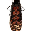 Incaltaminte Femei MIA Anamarie Ghillie Flat LEOPARD PR