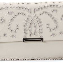 Ivanka Trump Mara Cocktail Bag Eyelet Dove