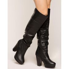 Incaltaminte Femei CheapChic Loving It Boots Black