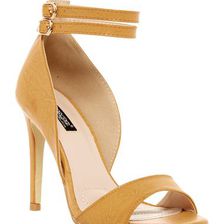 Incaltaminte Femei Elegant Footwear Martini Double Buckle Strap Sandal CAMEL