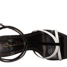 Incaltaminte Femei Oscar de la Renta Lilia 100mm WhiteBlack Patent Leather