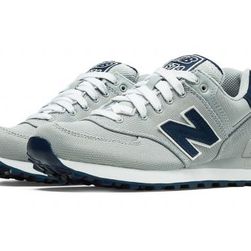 Incaltaminte Femei New Balance 574 Pique Polo Pack Light Grey with Navy