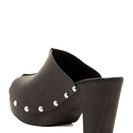 Incaltaminte Femei Charles David Cari Open Toe Platform Clog BLACK