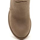 Incaltaminte Femei CheapChic My Western Chunky Faux Nubuck Booties Taupe