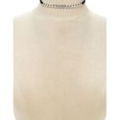 Bijuterii Femei Forever21 Faux Suede Chain Choker Bsilverblack