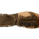 Incaltaminte Femei Chinese Laundry Tommy Fringe Sandal Olive Kid Suede