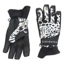 Accesorii Femei 686 Rhythm Pipe Glove Grey Animal