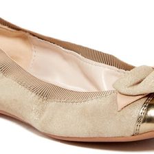 Cole Haan Cortland Detail Cap Toe Ballet Flat II MPLE SGR S