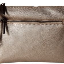 Rampage Double Zip Crossbody Pewter