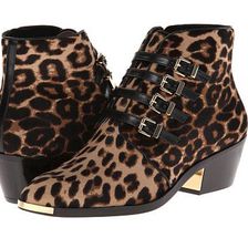 Incaltaminte Femei Michael Kors Peggie TN LG Leo HC Large Leopard HaircalfSmooth Calf