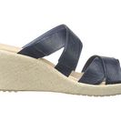 Incaltaminte Femei Crocs A-Leigh Crisscross Wedge Nautical NavyChai