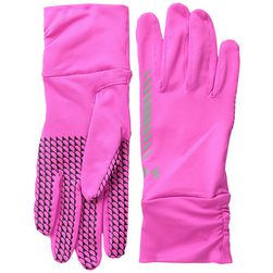 Accesorii Femei Under Armour UA Layered Up Liner Glove Rebel PinkReflective