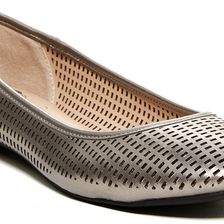 Vince Camuto Cayla Cutout Ballet Flat STEEL 02