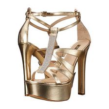 Incaltaminte Femei GUESS Davanda Gold Leather