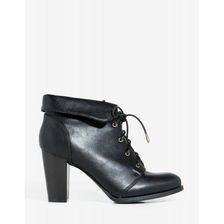 Incaltaminte Femei CheapChic Cheek-05v Free Falling Bootie Black