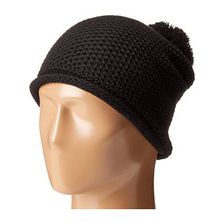Accesorii Femei Michael Stars Seed Stitch Cashmere Blend Hat Black