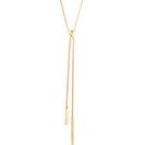 Bijuterii Femei Forever21 Matchstick Lariat Necklace Gold