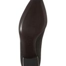 Incaltaminte Femei Stuart Weitzman Classic Pointy Toe Block Heel Pump - Multiple Widths Available BLACK SCOTCH NAPPA