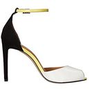 Incaltaminte Femei Calvin Klein Sirena Platinum WhiteLaser LemonBlack PatentKid Suede