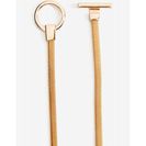 Accesorii Femei CheapChic Oh And Bar Link Slinky Belt Met Gold